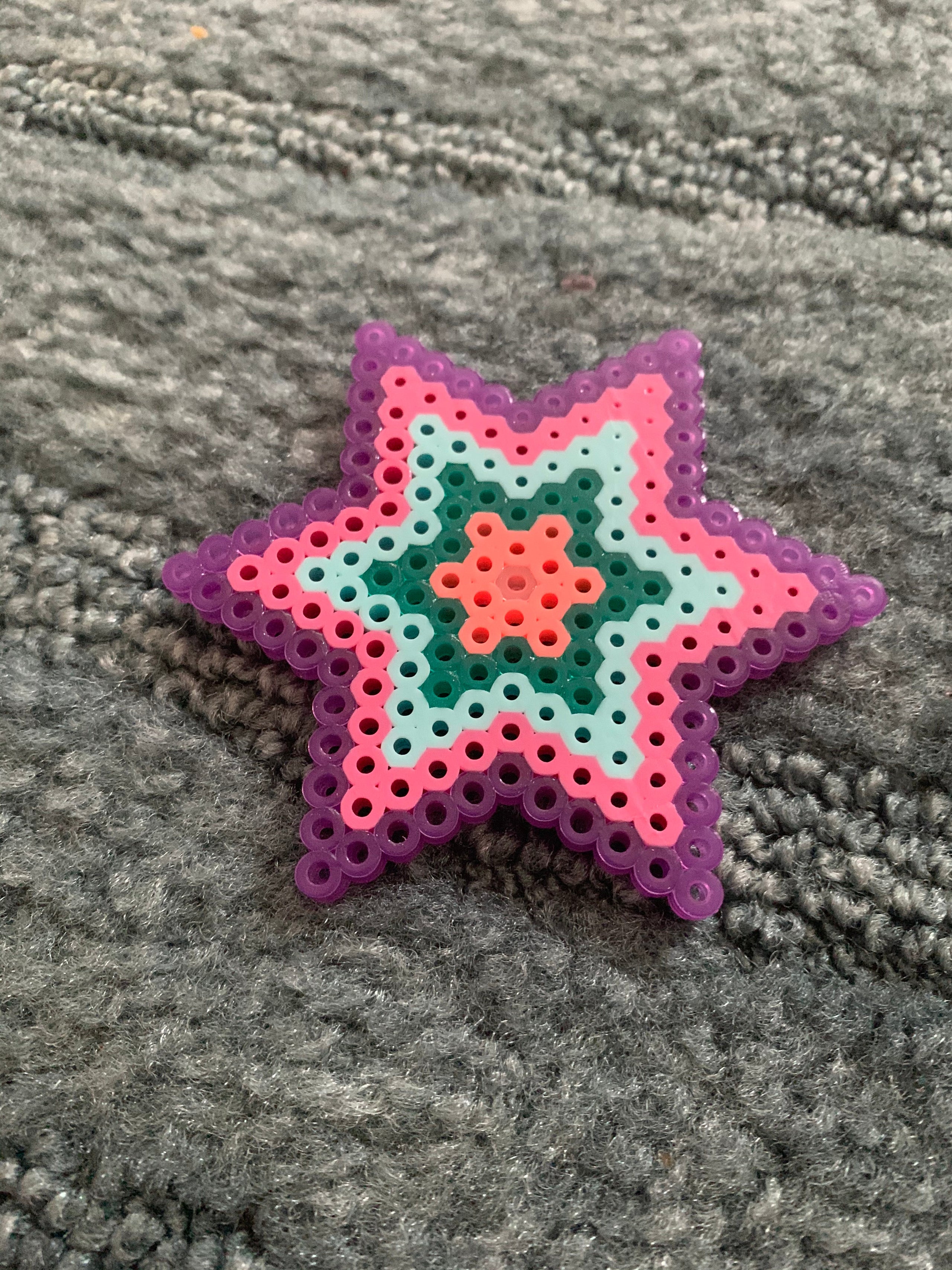 perler bead star Creative Planet